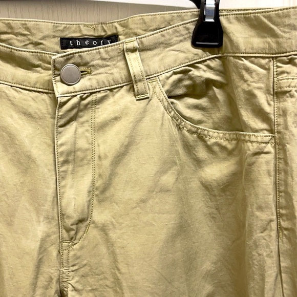 Theory Light Green Chino Pants - Picture 5 of 10